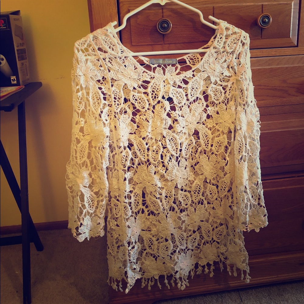 Finn & Clover Lace Shirt